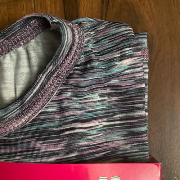 Cuddle duds warm layers two piece long sleeve crew and leggings set - Picture 4 of 5